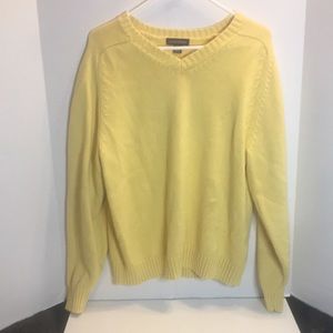 LANDS END 100% BAUMWOLLE HEAVYWEIGHT SWEATER SIZE M 38/40